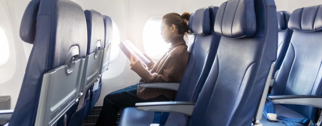 Lichaamsoefeningen tijdens vliegtuigreizen